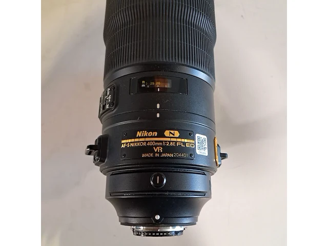 Camera lens, nikon, af-s nikkor 400mm 1:2.8e fl ed vr - afbeelding 7 van  10