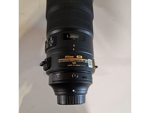 Camera lens, nikon, af-s nikkor 400mm 1:2.8e fl ed vr - afbeelding 7 van  10