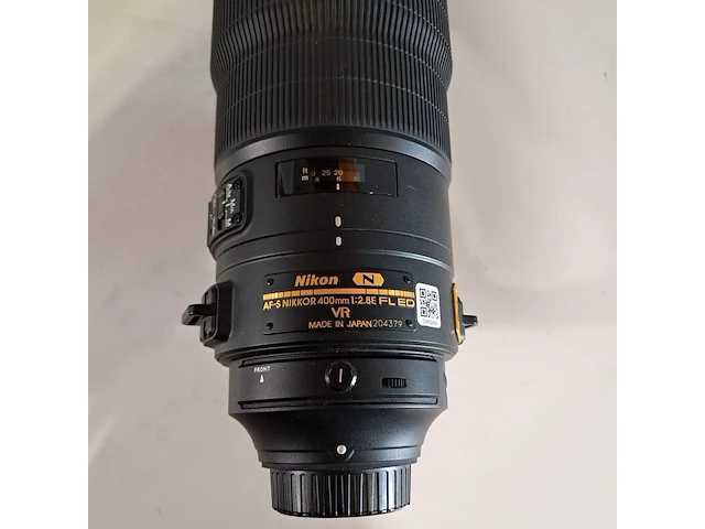 Camera lens, nikon, af-s nikkor 400mm 1:2.8e fl ed vr - afbeelding 7 van  10
