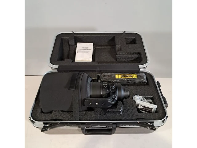 Camera lens, nikon, af-s nikkor 400mm 1:2.8e fl ed vr - afbeelding 10 van  10