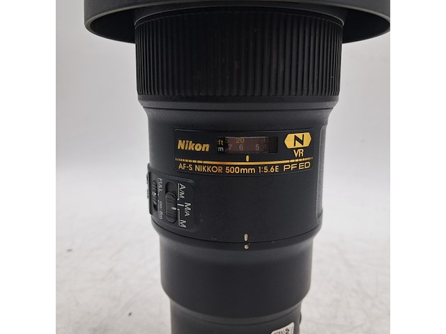 Camera lens, nikon, af-s nikkor 500mm 1:5.6e pf ed vr - afbeelding 4 van  6
