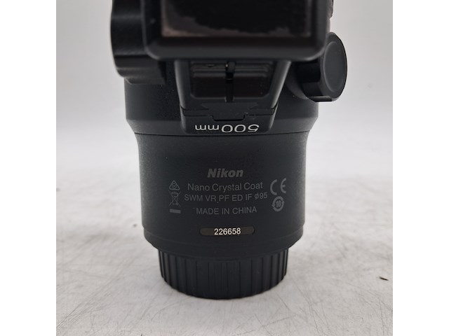 Camera lens, nikon, af-s nikkor 500mm 1:5.6e pf ed vr - afbeelding 5 van  6