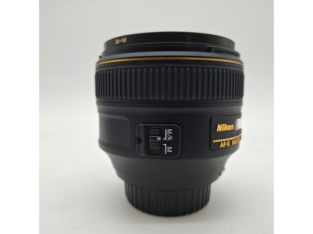Camera lens, nikon, af-s nikkor 58mm 1:1.4g - afbeelding 6 van  7