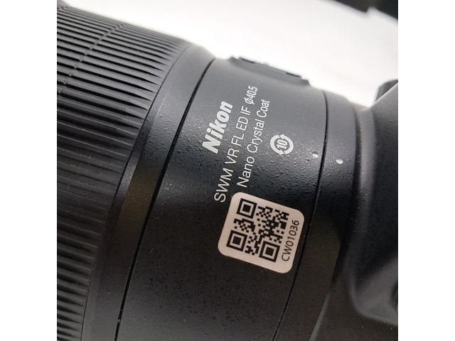 Camera lens, nikon, af-s nikkor 600mm 1:4e fl ed vr - afbeelding 9 van  12