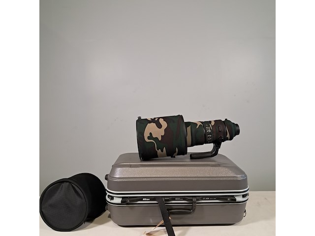 Camera lens, nikon, af-s nikkor 600mm 1:4e fl ed vr - afbeelding 1 van  9
