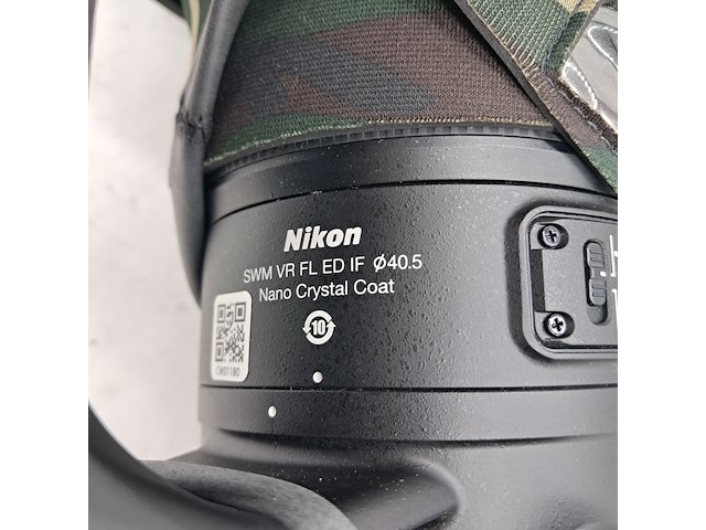 Camera lens, nikon, af-s nikkor 600mm 1:4e fl ed vr - afbeelding 5 van  9