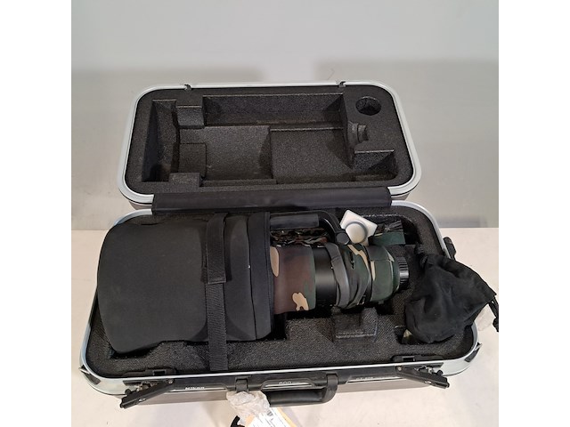 Camera lens, nikon, af-s nikkor 600mm 1:4e fl ed vr - afbeelding 10 van  10