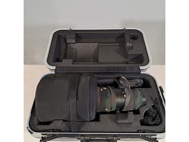 Camera lens, nikon, af-s nikkor 600mm 1:4e fl ed vr - afbeelding 10 van  10