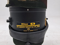 Camera lens, nikon, af-s nikkor 600mm 1:4e fl ed vr - afbeelding 3 van  10