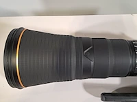 Camera lens, nikon, af-s nikkor 600mm 1:4e fl ed vr - afbeelding 3 van  9