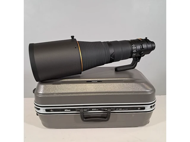 Camera lens, nikon, af-s nikkor 600mm 1:4e fl ed vr - afbeelding 1 van  11