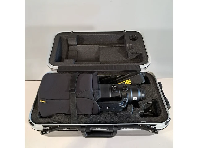 Camera lens, nikon, af-s nikkor 600mm 1:4e fl ed vr - afbeelding 10 van  10