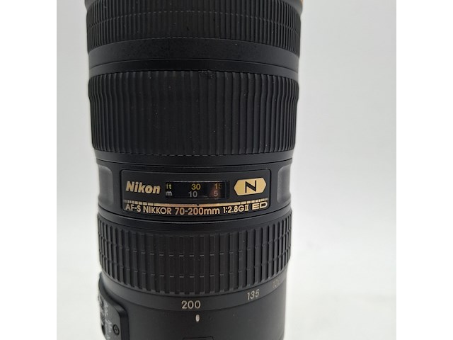 Camera lens, nikon, af-s nikkor 70-200mm 1:2.8 g ii ed vr - afbeelding 5 van  7