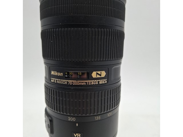 Camera lens, nikon, af-s nikkor 70-200mm 1:2.8 g ii ed vr - afbeelding 5 van  7