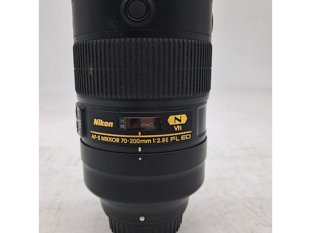 Camera lens, nikon, af-s nikkor 70-200mm 1:2.8e fl ed vr - afbeelding 2 van  6