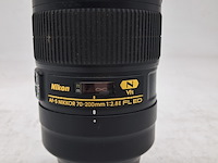 Camera lens, nikon, af-s nikkor 70-200mm 1:2.8e fl ed vr - afbeelding 2 van  6