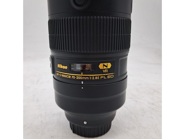 Camera lens, nikon, af-s nikkor 70-200mm 1:2.8e fl ed vr - afbeelding 2 van  5