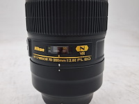 Camera lens, nikon, af-s nikkor 70-200mm 1:2.8e fl ed vr - afbeelding 2 van  5