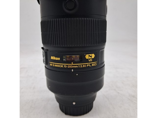 Camera lens, nikon, af-s nikkor 70-200mm 1:2.8e fl ed vr - afbeelding 3 van  7