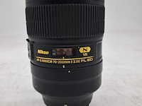 Camera lens, nikon, af-s nikkor 70-200mm 1:2.8e fl ed vr - afbeelding 3 van  7