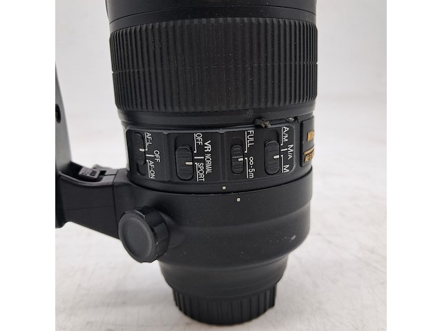 Camera lens, nikon, af-s nikkor 70-200mm 1:2.8e fl ed vr - afbeelding 4 van  7