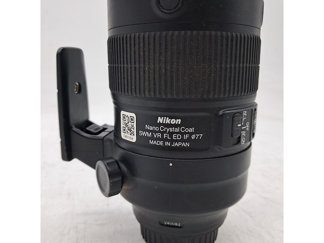 Camera lens, nikon, af-s nikkor 70-200mm 1:2.8e fl ed vr - afbeelding 3 van  6