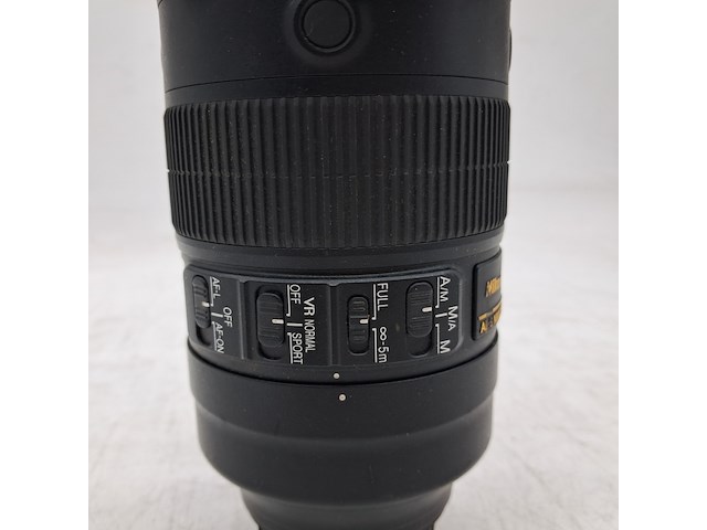 Camera lens, nikon, af-s nikkor 70-200mm 1:2.8e fl ed vr - afbeelding 4 van  6