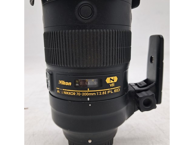 Camera lens, nikon, af-s nikkor 70-200mm 1:2.8e fl ed vr - afbeelding 5 van  6