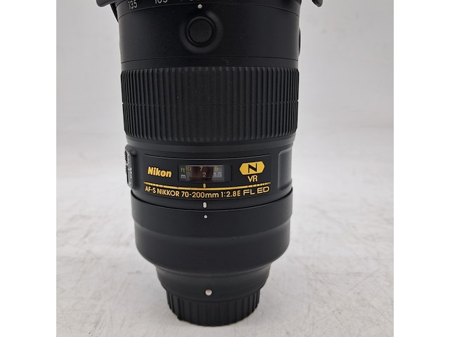 Camera lens, nikon, af-s nikkor 70-200mm 1:2.8e fl ed vr - afbeelding 3 van  7