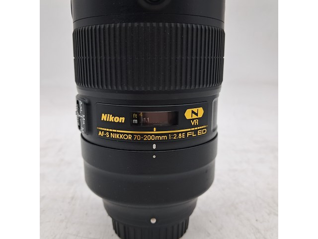 Camera lens, nikon, af-s nikkor 70-200mm 1:2.8e fl ed vr - afbeelding 3 van  7