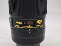 Camera lens, nikon, af-s nikkor 70-200mm 1:2.8e fl ed vr - afbeelding 3 van  7