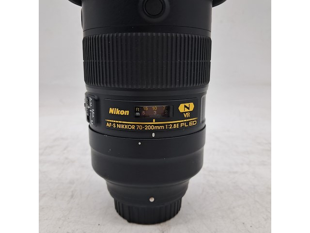 Camera lens, nikon, af-s nikkor 70-200mm 1:2.8e fl ed vr - afbeelding 3 van  8