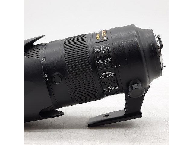 Camera lens, nikon, af-s nikkor 70-200mm 1:2.8e fl ed - afbeelding 13 van  18