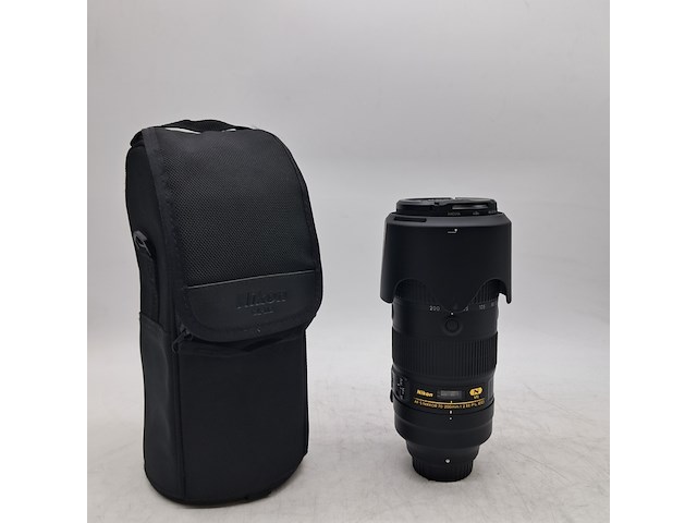 Camera lens, nikon, af-s nikkor 70-200mm 1:2.8e fl ed - afbeelding 1 van  6