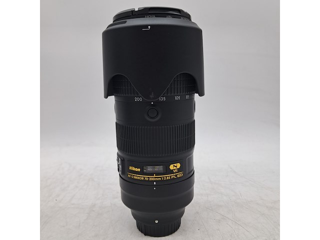 Camera lens, nikon, af-s nikkor 70-200mm 1:2.8e fl ed - afbeelding 2 van  6