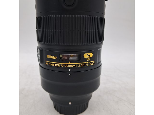 Camera lens, nikon, af-s nikkor 70-200mm 1:2.8e fl ed - afbeelding 3 van  6