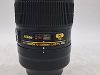 Camera lens, nikon, af-s nikkor 70-200mm 1:2.8e fl ed - afbeelding 3 van  6