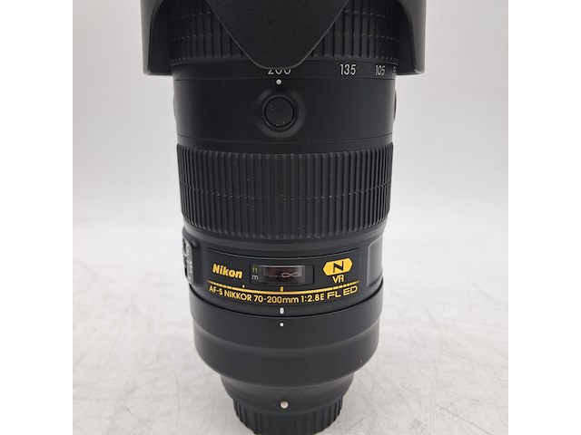 Camera lens, nikon, af-s nikkor 70-200mm 1:2.8e fl ed - afbeelding 4 van  11