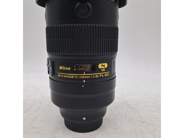 Camera lens, nikon, af-s nikkor 70-200mm 1:2.8e fl ed - afbeelding 10 van  11