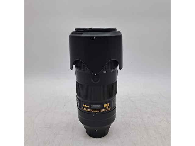 Camera lens, nikon, af-s nikkor 70-200mm 1:2.8e fl ed - afbeelding 1 van  5
