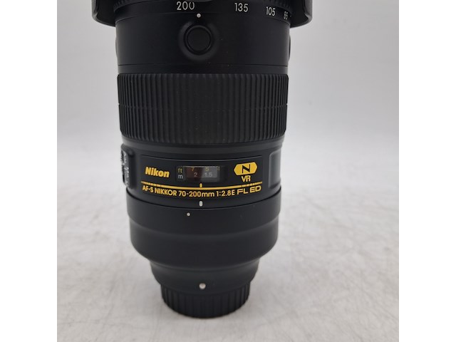 Camera lens, nikon, af-s nikkor 70-200mm 1:2.8e fl ed - afbeelding 2 van  5