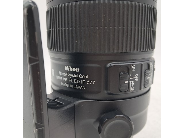 Camera lens, nikon, af-s nikkor 70-200mm 1:2.8e fl ed - afbeelding 4 van  5