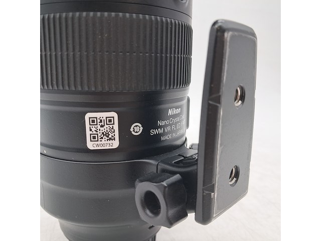 Camera lens, nikon, af-s nikkor 70-200mm 1:2.8e fl ed - afbeelding 5 van  5