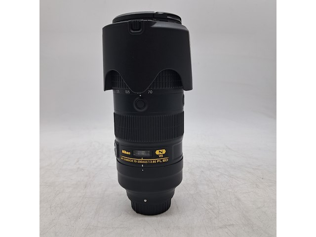 Camera lens, nikon, af-s nikkor 70-200mm 1:2.8e fl ed - afbeelding 2 van  6