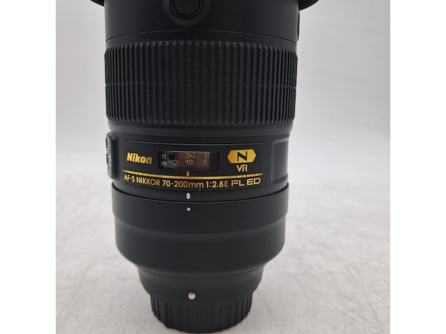 Camera lens, nikon, af-s nikkor 70-200mm 1:2.8e fl ed - afbeelding 3 van  6