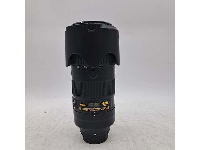Camera lens, nikon, af-s nikkor 70-200mm 1:2.8e fl ed - afbeelding 2 van  6