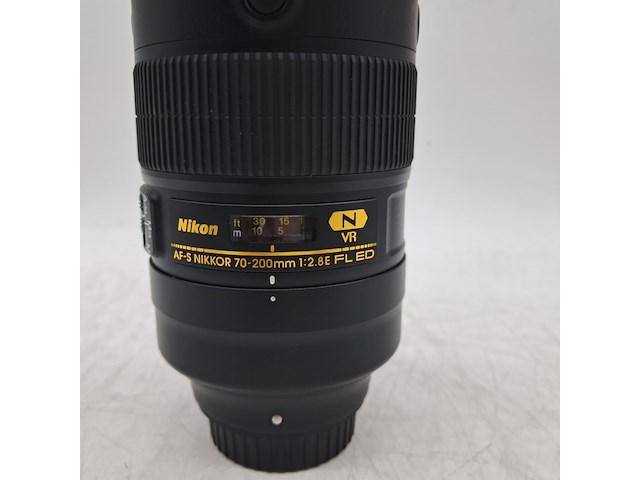 Camera lens, nikon, af-s nikkor 70-200mm 1:2.8e fl ed - afbeelding 3 van  6