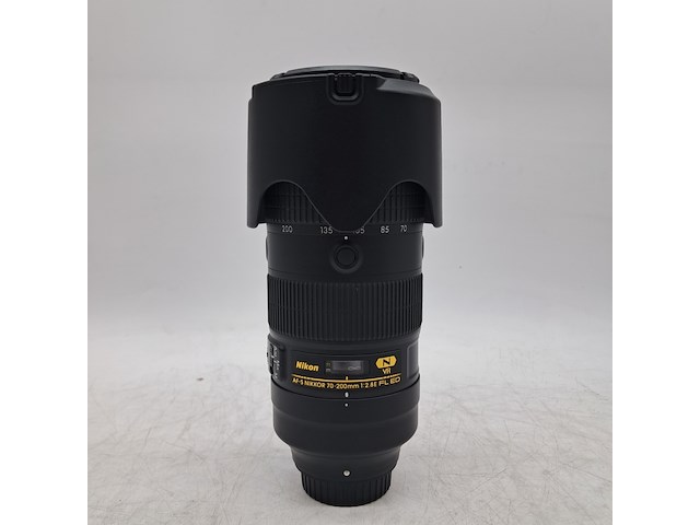 Camera lens, nikon, af-s nikkor 70-200mm 1:2.8e fl ed - afbeelding 2 van  6