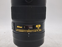 Camera lens, nikon, af-s nikkor 70-200mm 1:2.8e fl ed - afbeelding 3 van  6