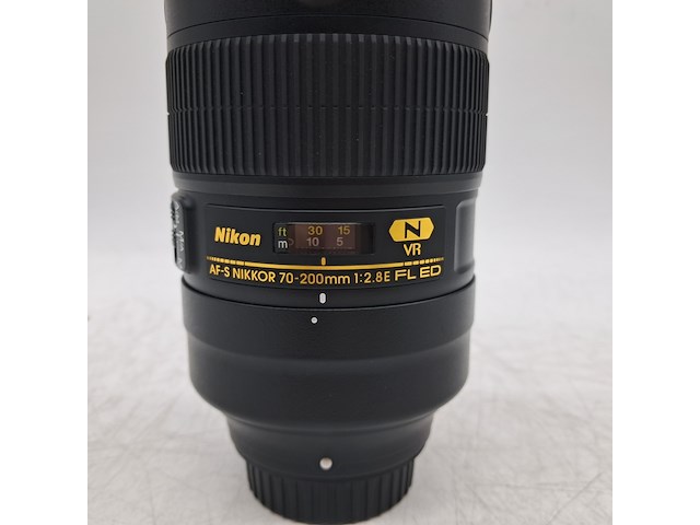 Camera lens, nikon, af-s nikkor 70-200mm 1:2.8e fl ed - afbeelding 2 van  5